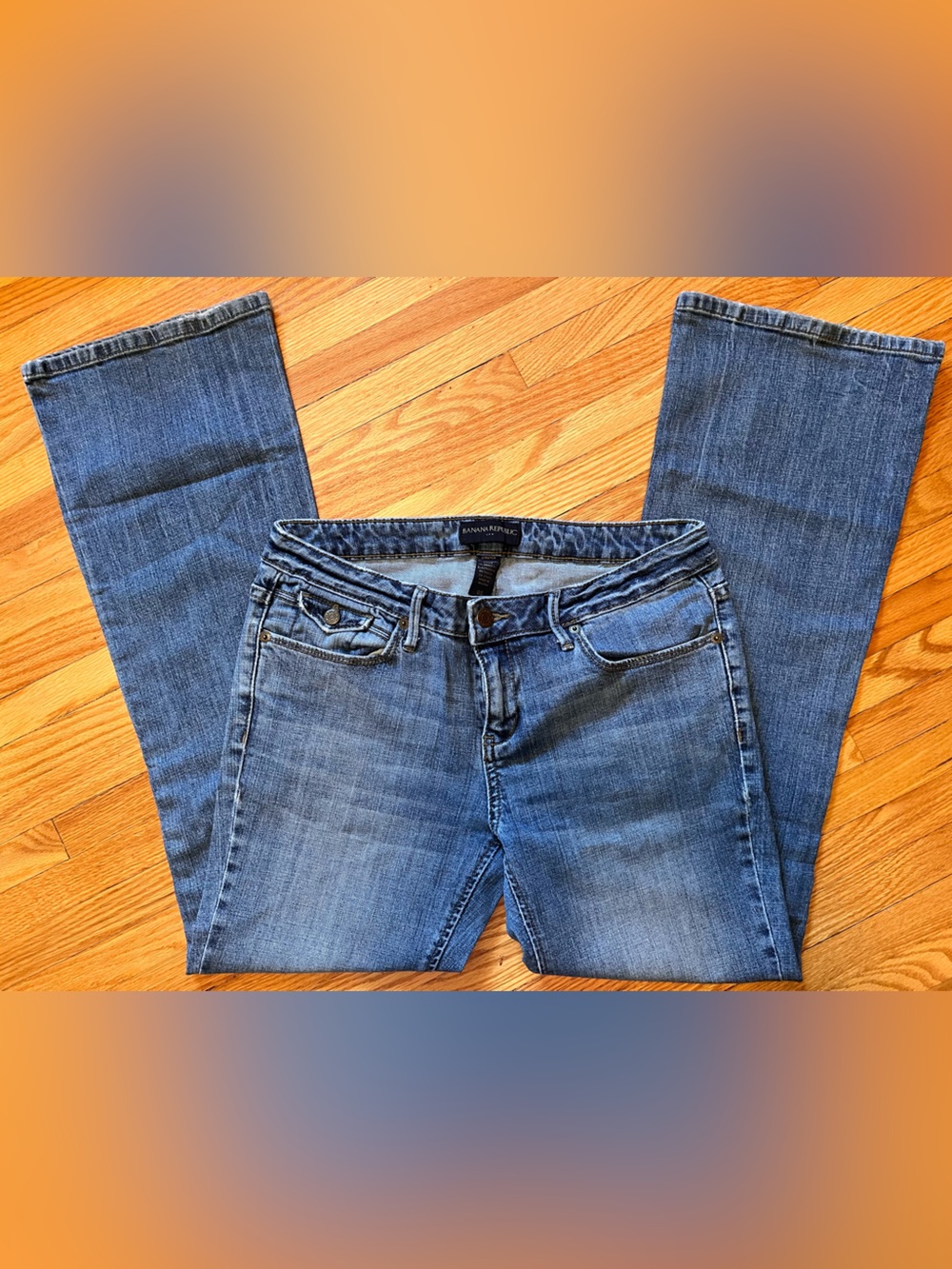 Banana Republic Classic Women's Blue Denim Jeans Size 6S
